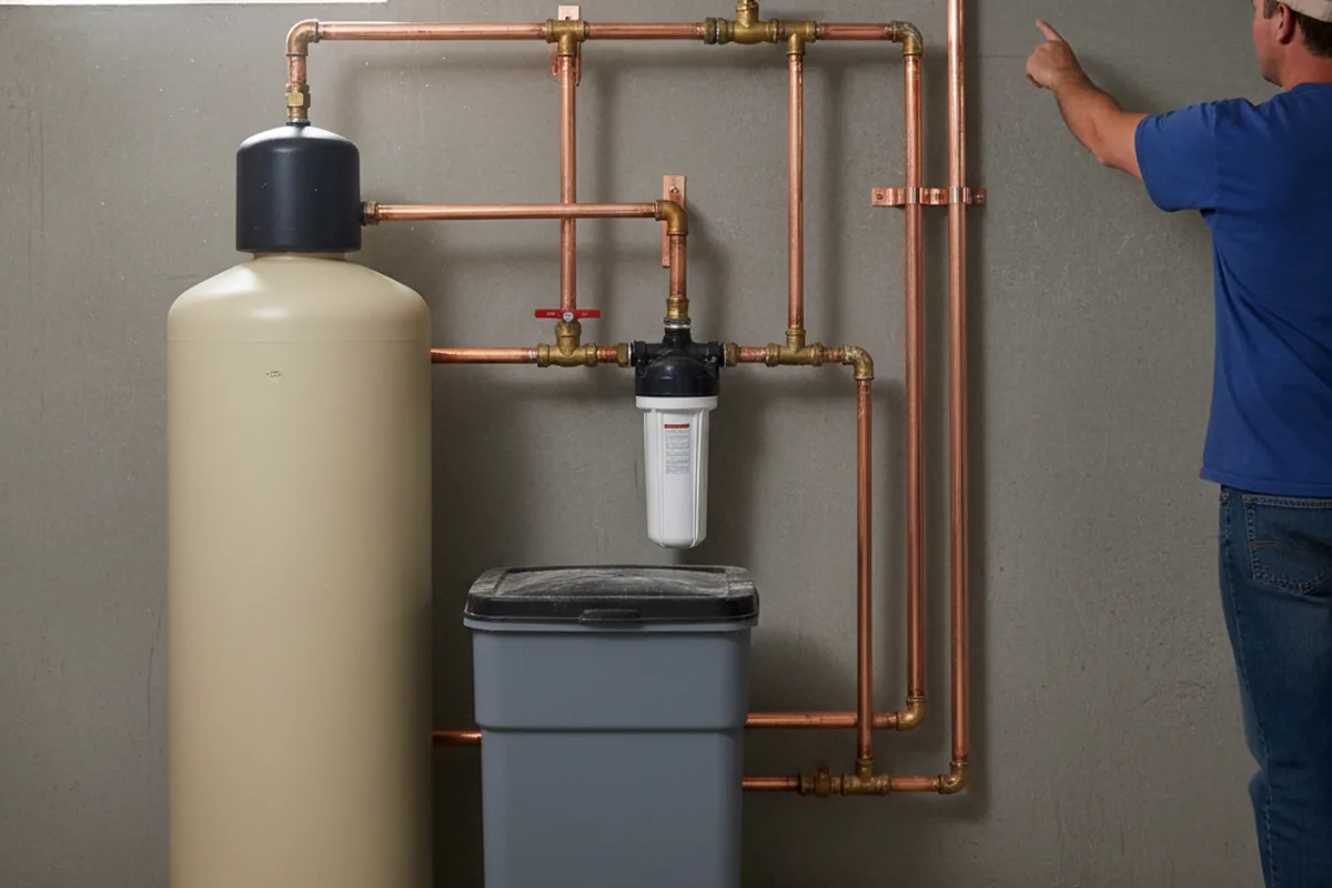 Whole-house water treatment system installed in New Plymouth